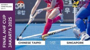 FINAL Women’s AHF Cup Jakarta 2025 – Chinese Taipei v Singapore